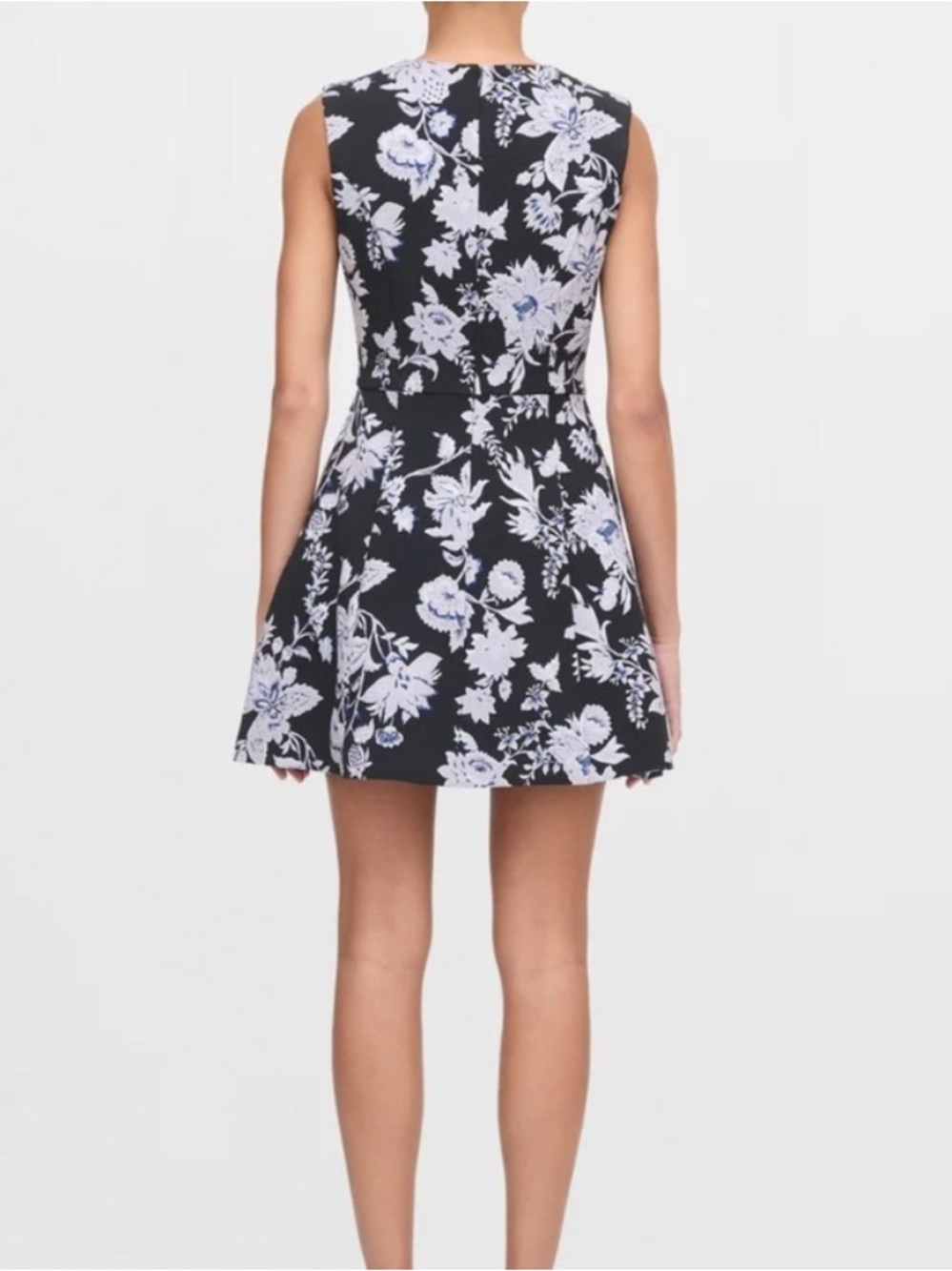 NWT Hill House The Joelle Dress in Winter Jasmine Brocade Dress XL - Picture 3 of 7
